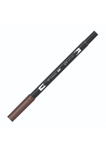 Tombow Dual Brush Pen Grafik Çizim Kalemi 879 Brown