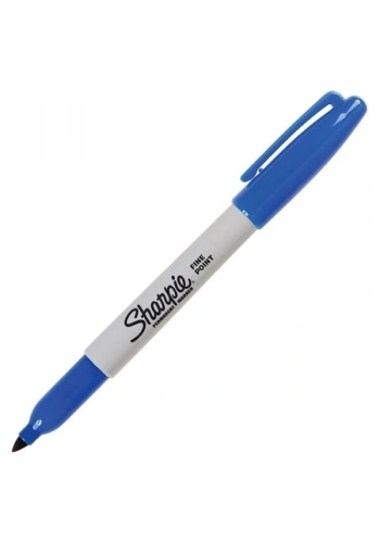 Sharpie Permanent Marker Kalem Fine Uç MAVİ