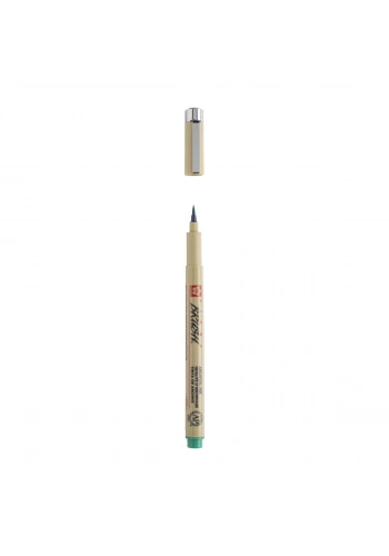 Sakura Pigma Brush Pen Fırça Uçlu Çizim Kalemi GREEN (YEŞİL)