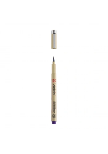 Sakura Pigma Brush Pen Fırça Uçlu Çizim Kalemi PURPLE (MOR)