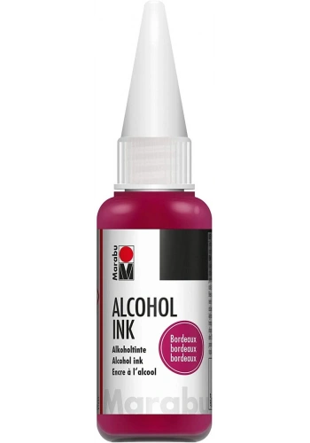 Marabu Alcohol Ink Alkol Bazlı Mürekkep 20 ml. Bordeaux