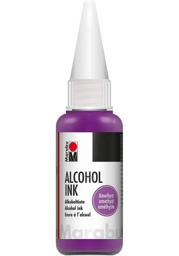 Marabu Alcohol Ink Alkol Bazlı Mürekkep 20 ml. Amethyst