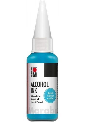 Marabu Alcohol Ink Alkol Bazlı Mürekkep 20 ml. Caribbean
