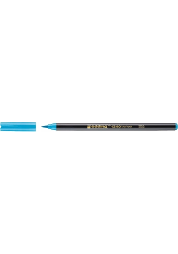 Edding 1340 Brushpen Fırça Uçlu Kalem GÖK MAVİSİ