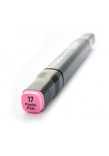 Del Rey Çift Uçlu Çizim Marker Kalemi 17 Pastel Pink