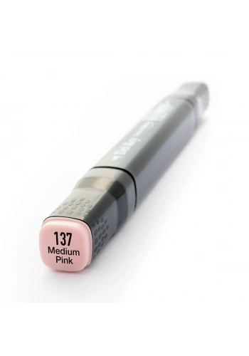Del Rey Çift Uçlu Çizim Marker Kalemi 137 Medium Pink