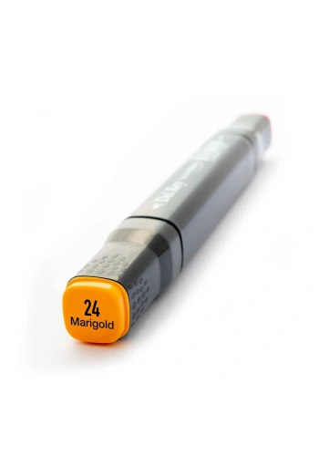 Del Rey Çift Uçlu Çizim Marker Kalemi 24 Marigold