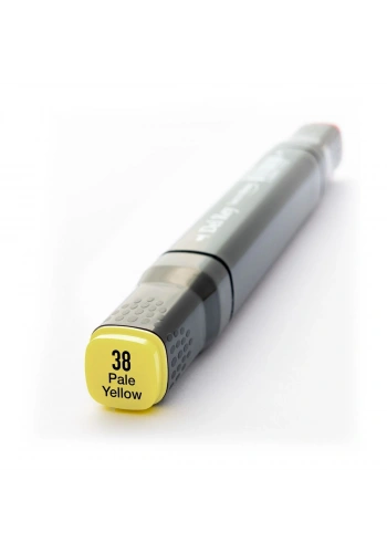Del Rey Çift Uçlu Çizim Marker Kalemi 38 Pale Yellow
