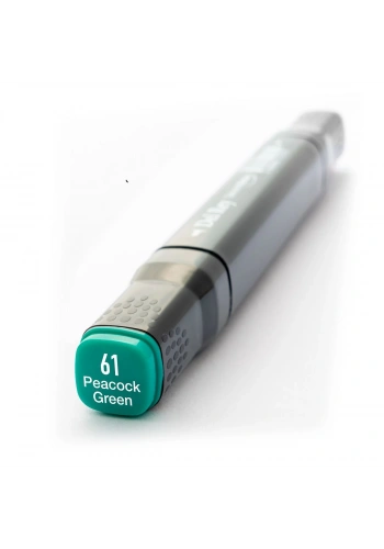 Del Rey Çift Uçlu Çizim Marker Kalemi 61 Peacock Green