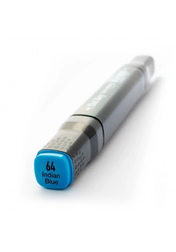 Del Rey Çift Uçlu Çizim Marker Kalemi 64 Indian Blue