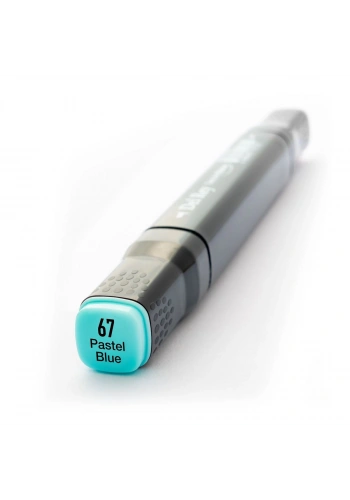 Del Rey Çift Uçlu Çizim Marker Kalemi 67 Pastel Blue