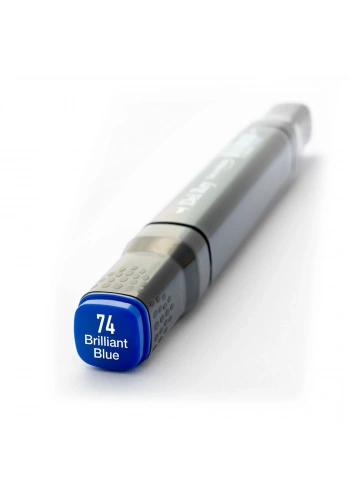 Del Rey Çift Uçlu Çizim Marker Kalemi 74 Brilliant Blue