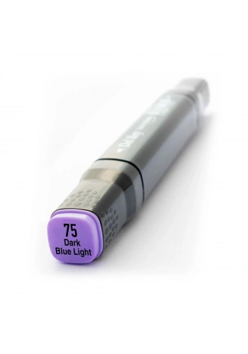 Del Rey Çift Uçlu Çizim Marker Kalemi 75 Dark Blue Light