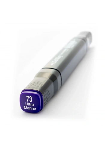 Del Rey Çift Uçlu Çizim Marker Kalemi 73 Ultramarine Blue