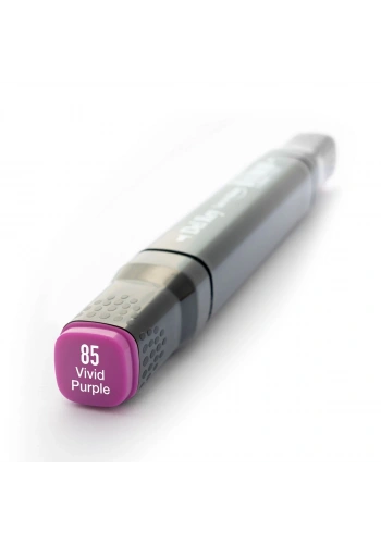 Del Rey Çift Uçlu Çizim Marker Kalemi 85 Vivid Purple