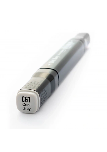 Del Rey Çift Uçlu Çizim Marker Kalemi CG1 Cool Gray 1