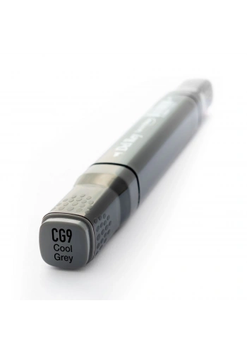 Del Rey Çift Uçlu Çizim Marker Kalemi CG9 Cool Gray 9