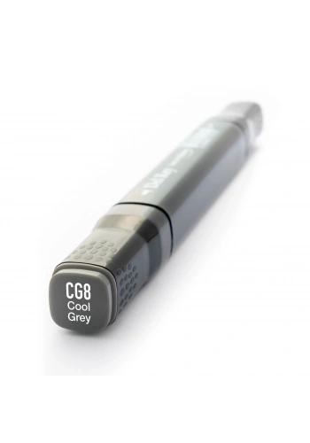Del Rey Çift Uçlu Çizim Marker Kalemi CG8 Cool Gray 8