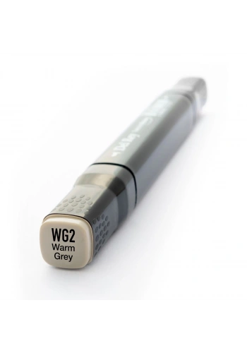 Del Rey Çift Uçlu Çizim Marker Kalemi WG2 Warm Gray 2