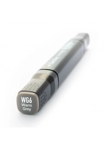 Del Rey Çift Uçlu Çizim Marker Kalemi WG6 Warm Gray 6