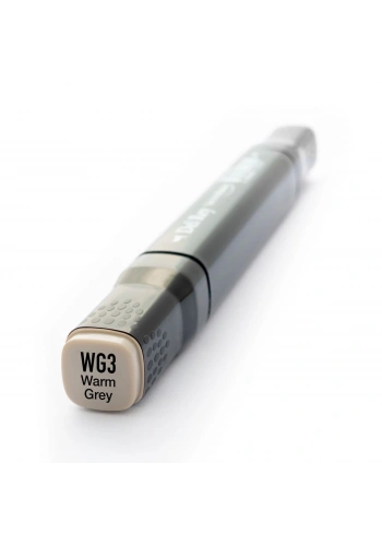 Del Rey Çift Uçlu Çizim Marker Kalemi WG3 Warm Gray 3