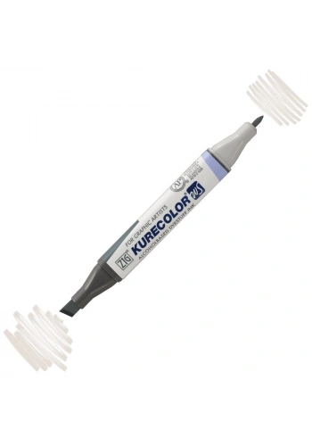 Zig Kurecolor Twin S Grafik Çizim Marker Kalemi 831 Gray Tint