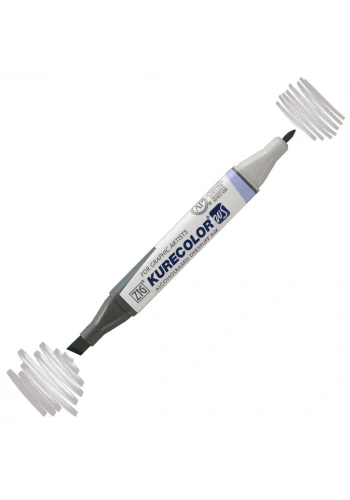 Zig Kurecolor Twin S Grafik Çizim Marker Kalemi 847 Slate Gray