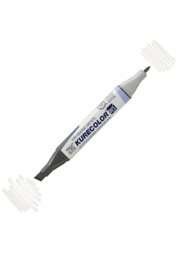 Zig Kurecolor Twin S Grafik Çizim Marker Kalemi C.01 Cool Gray 1