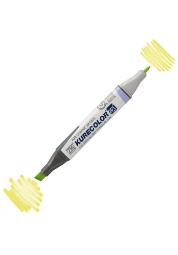 Zig Kurecolor Twin S Grafik Çizim Marker Kalemi 120 Barium Yellow