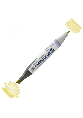 Zig Kurecolor Twin S Grafik Çizim Marker Kalemi 140 Mellow Yellow