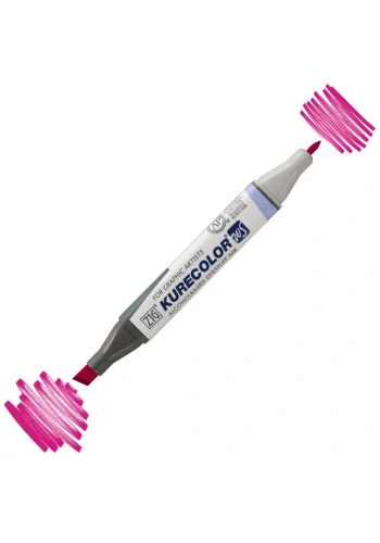 Zig Kurecolor Twin S Grafik Çizim Marker Kalemi 229 Dark Pink