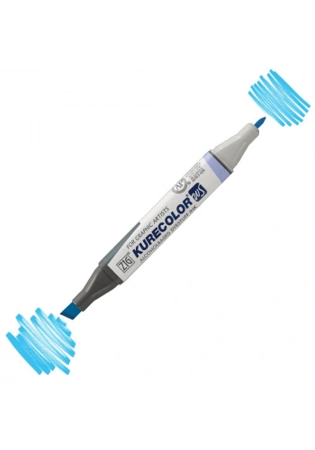 Zig Kurecolor Twin S Grafik Çizim Marker Kalemi 304 Cobalt Blue