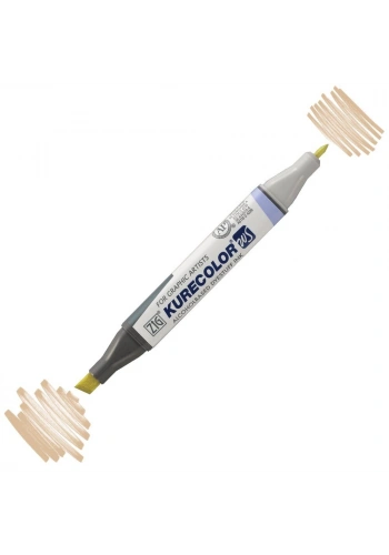 Zig Kurecolor Twin S Grafik Çizim Marker Kalemi 424 Light Bisque