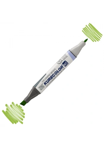 Zig Kurecolor Twin S Grafik Çizim Marker Kalemi 504 Light Green