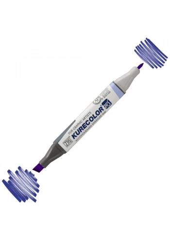Zig Kurecolor Twin S Grafik Çizim Marker Kalemi 607 Violet