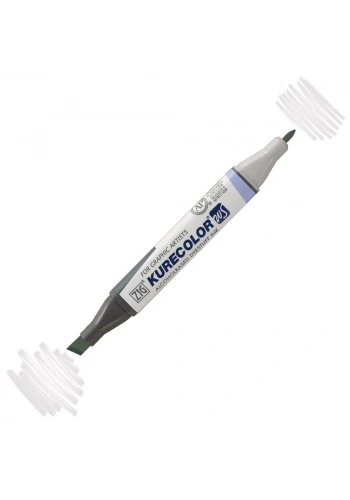 Zig Kurecolor Twin S Grafik Çizim Marker Kalemi 801 Light Gray