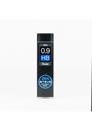 Pentel Ain Stein Min (Mekanik Kurşun Kalem Ucu) 0.9 mm HB 36lı Tüp