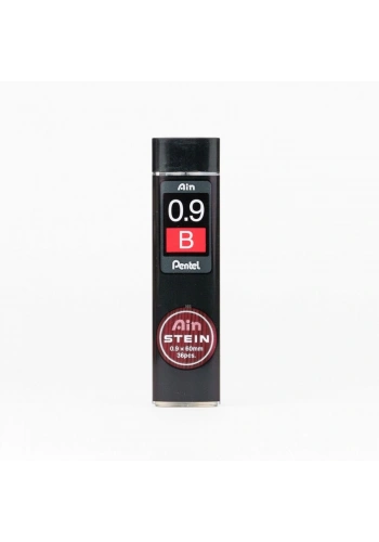 Pentel Ain Stein Min (Mekanik Kurşun Kalem Ucu) 0.9 mm B 36lı Tüp