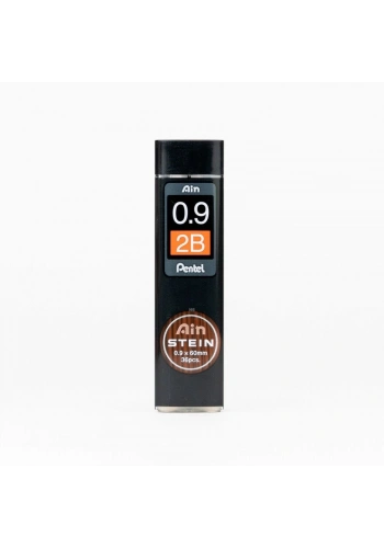 Pentel Ain Stein Min (Mekanik Kurşun Kalem Ucu) 0.9 mm 2B 36lı Tüp