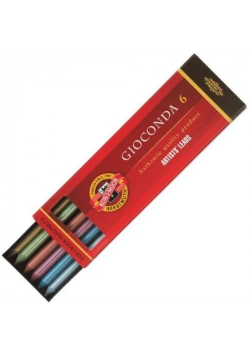 Koh-i Noor 5.6 mm Portmin Ucu 6lı Kutu METALİK RENKLER