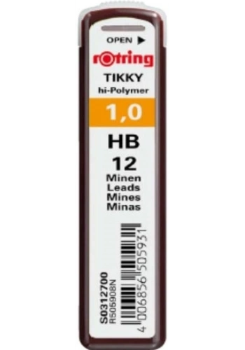 Rotring Tikky Hi-Polymer Kurşun Kalem Ucu 0.9 / 1.0 mm (HB)