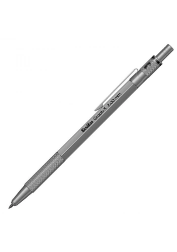 Scrikss Graph-X Portmin Versatil Kalem 2.0 mm. SATEN GRİ