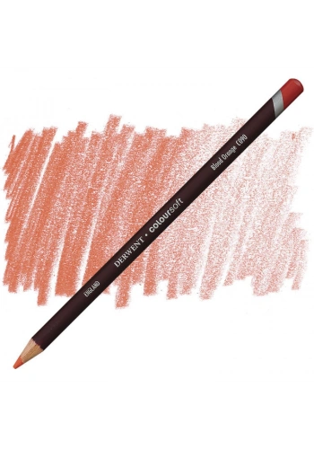 Derwent Coloursoft Pencil Yumuşak Kuruboya Kalemi C090 Blood Orange