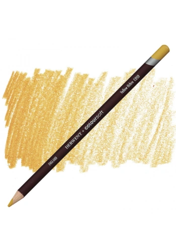 Derwent Coloursoft Pencil Yumuşak Kuruboya Kalemi C050 Yellow Ochre