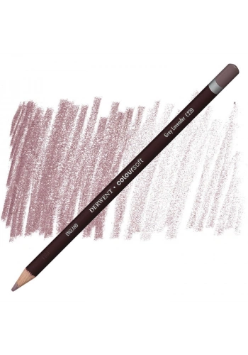 Derwent Coloursoft Pencil Yumuşak Kuruboya Kalemi C220 Grey Lavender