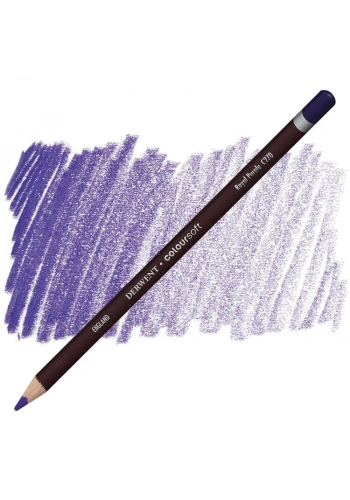 Derwent Coloursoft Pencil Yumuşak Kuruboya Kalemi C270 Royal Purple
