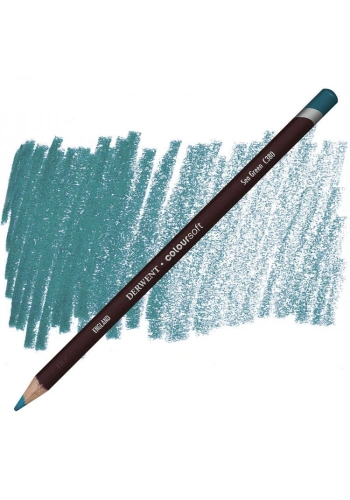 Derwent Coloursoft Pencil Yumuşak Kuruboya Kalemi C380 Sea Green