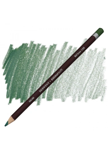 Derwent Coloursoft Pencil Yumuşak Kuruboya Kalemi C400 Mid Green