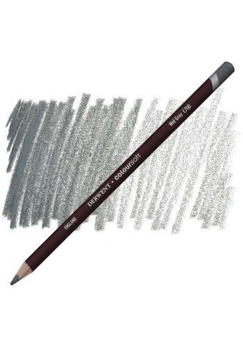 Derwent Coloursoft Pencil Yumuşak Kuruboya Kalemi C700 Mid Grey