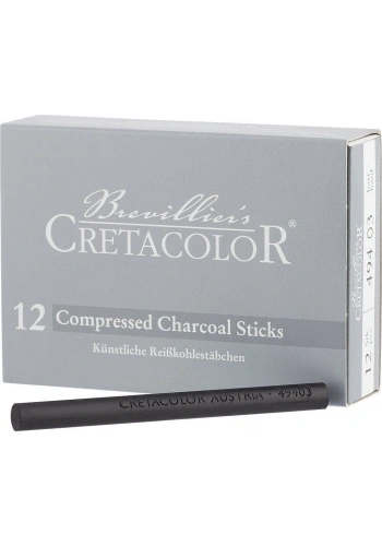 Cretacolor Compressed Charcoal Kömür Füzen Hard